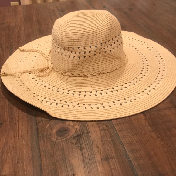 100% paper floppy sun hat - Picture 3 of 8